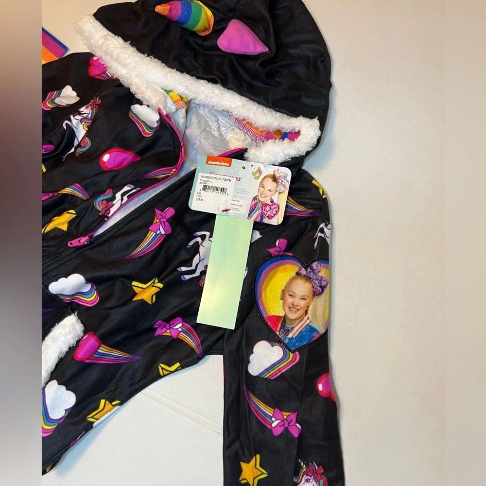 Jojo siwa hooded costume one piece pajama - Picture 2 of 5